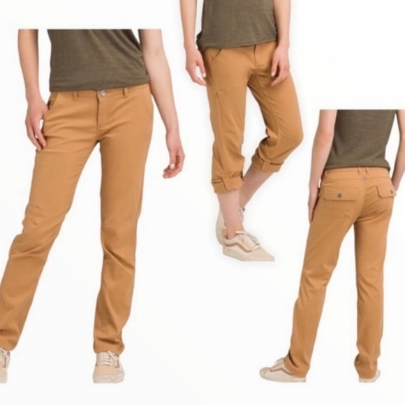 (A6) Prana Halle Straight Regular inseam Earthbound Hiking Pants - Size 12, NWT - Picture 4 of 15